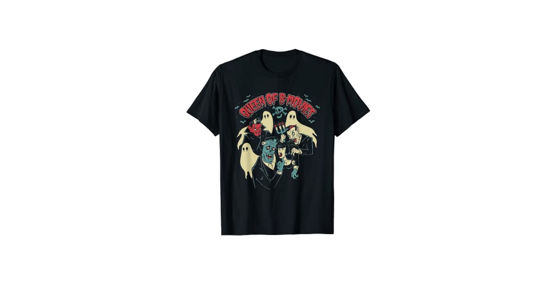 Amazon | サイコビリー ホラー パンクロック Tシャツ (HR) B